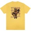 Áo thun nam cổ tròn cổ tròn cổ điển cổ điển hip-hop nguyên chất in hình cotton