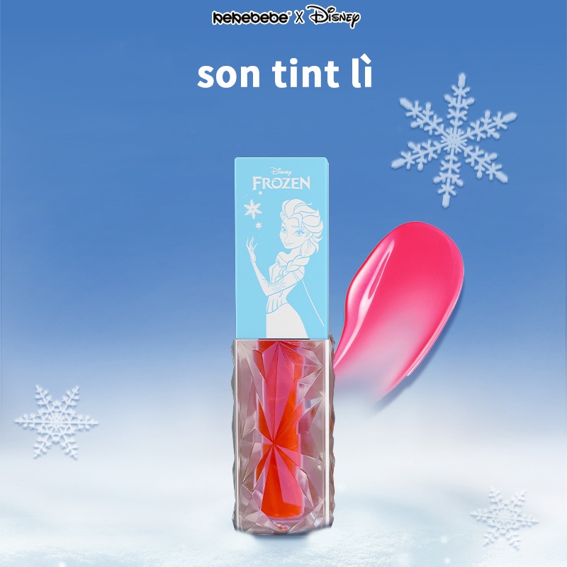 Kekebebe Disney son tint và son dưỡng môi cho bé an toàn dưỡng ẩm 3,6ml bóng 2 in 1 dành cho trẻ em (dùng cho cả môi và má)