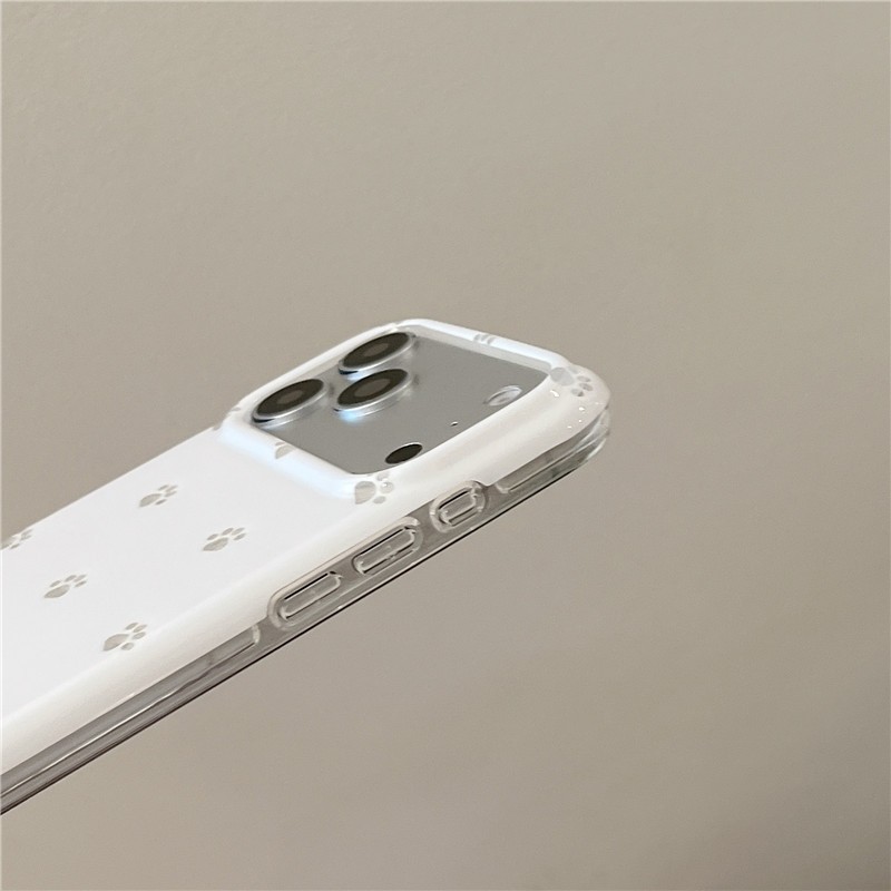 IPhone 17 Pro max Cat paws pattern Chất liệu TPU Vỏ điện thoại xử lý IMD