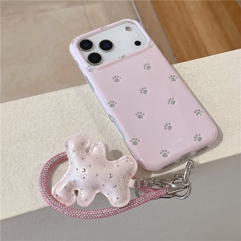 IPhone 17 Pro max Cat paws pattern Chất liệu TPU Vỏ điện thoại xử lý IMD