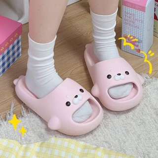Dép hoạt hình dễ thương dành cho nữ dép đế dày chống trượt