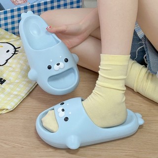 Dép hoạt hình dễ thương dành cho nữ dép đế dày chống trượt