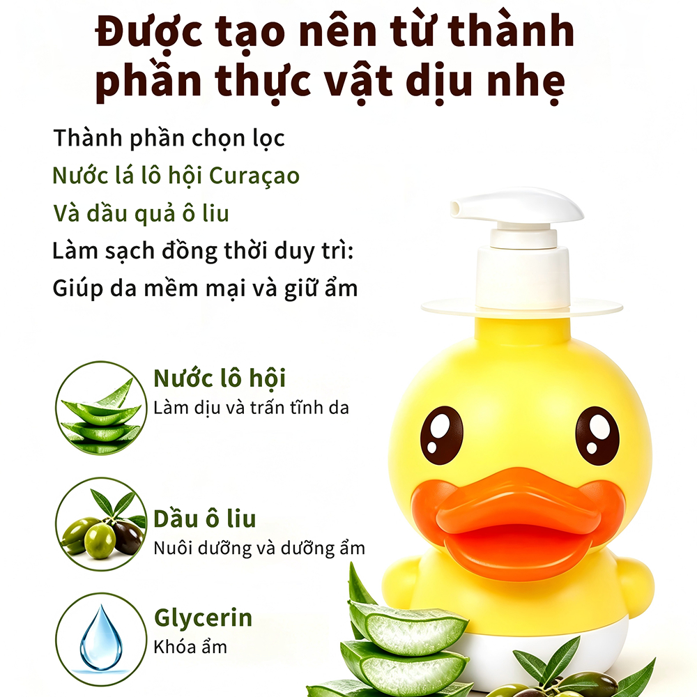 Kekebebe nước rửa tay kháng khuẩn dưỡng da phù hợp mọi loại da 300g