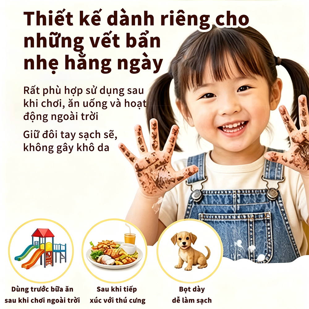 Kekebebe nước rửa tay kháng khuẩn dưỡng da phù hợp mọi loại da 300g