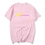Off Campus Biểu Tượng Áo Mùa Hè Hợp Thời Trang Thoáng Mát Áo Thun Cặp Đôi Cotton Cổ Tròn Quá Khổ Top Tee Tay Ngắn Ngộ nghĩnh Áo