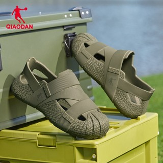 Qiaodan Thoáng Khí Kín Mũi Nước Sandal Thể Thao Rỗng Tắc Nam QXL103262440R