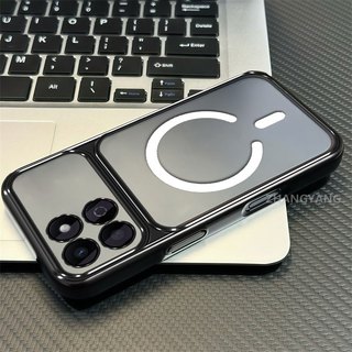 Ốp Lưng Cho Honor X6B X6C X6A X6D Vỏ Điện Thoại Cửa Sổ Lớn Silicon Trong Suốt Cao Cấp Với Thiết Kế Vòng Từ Tính Mới Thẩm Mỹ