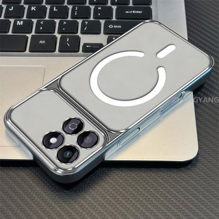 Ốp Lưng Cho Honor X6B X6C X6A X6D Vỏ Điện Thoại Cửa Sổ Lớn Silicon Trong Suốt Cao Cấp Với Thiết Kế Vòng Từ Tính Mới Thẩm Mỹ