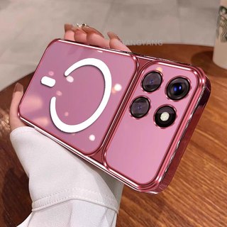 Ốp Lưng Cho Honor X8B X8A X8C X8D X8 Vỏ Điện Thoại Cửa Sổ Lớn Silicon Trong Suốt Cao Cấp Với Thiết Kế Vòng Từ Tính Mới Thẩm Mỹ