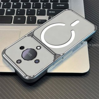 Ốp Lưng Cho Honor X9A X9 X9B X9C X9D Vỏ Điện Thoại Cửa Sổ Lớn Silicon Trong Suốt Cao Cấp Với Thiết Kế Vòng Từ Tính Mới Thẩm Mỹ