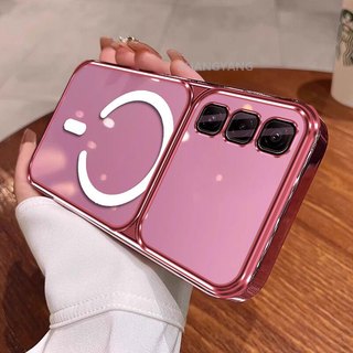 Ốp Lưng Cho infinix Hot 50 4G Hot 50 5G Vỏ Điện Thoại Cửa Sổ Lớn Silicon Trong Suốt Cao Cấp Với Thiết Kế Vòng Từ Tính Mới Thẩm Mỹ