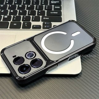 Ốp Lưng Cho infinix Note 40 4G Note 40 Pro 4G Note 40 Pro 5G Note 40 Pro Plus 5G Vỏ Điện Thoại Cửa Sổ Lớn Silicon Trong Suốt Cao Cấp Với Thiết Kế Vòng Từ Tính Mới Thẩm Mỹ