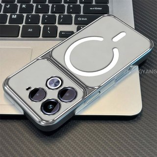 Ốp Lưng Cho infinix Note 40 4G Note 40 Pro 4G Note 40 Pro 5G Note 40 Pro Plus 5G Vỏ Điện Thoại Cửa Sổ Lớn Silicon Trong Suốt Cao Cấp Với Thiết Kế Vòng Từ Tính Mới Thẩm Mỹ