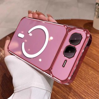 Ốp Lưng Cho infinix Smart 10 Plus Vỏ Điện Thoại Cửa Sổ Lớn Silicon Trong Suốt Cao Cấp Với Thiết Kế Vòng Từ Tính Mới Thẩm Mỹ