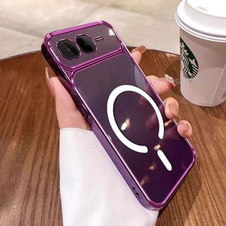 Ốp Lưng Cho infinix Smart 10 Plus Vỏ Điện Thoại Cửa Sổ Lớn Silicon Trong Suốt Cao Cấp Với Thiết Kế Vòng Từ Tính Mới Thẩm Mỹ