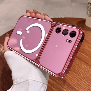 Ốp Lưng Cho Realme C71 4G C75 4G C75X 4G Vỏ Điện Thoại Cửa Sổ Lớn Silicon Trong Suốt Cao Cấp Với Thiết Kế Vòng Từ Tính Mới Thẩm Mỹ