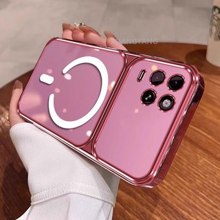 Ốp Lưng Cho Realme 8 4G 8 Pro 4G Vỏ Điện Thoại Cửa Sổ Lớn Silicon Trong Suốt Cao Cấp Với Thiết Kế Vòng Từ Tính Mới Thẩm Mỹ