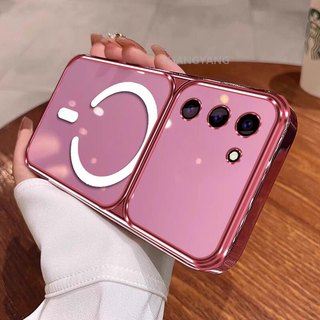 Ốp Lưng Cho Redmi 15 4G 15 5G Vỏ Điện Thoại Cửa Sổ Lớn Silicon Trong Suốt Cao Cấp Với Thiết Kế Vòng Từ Tính Mới Thẩm Mỹ