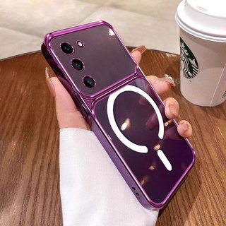 Ốp Lưng Cho Redmi 15 4G 15 5G Vỏ Điện Thoại Cửa Sổ Lớn Silicon Trong Suốt Cao Cấp Với Thiết Kế Vòng Từ Tính Mới Thẩm Mỹ