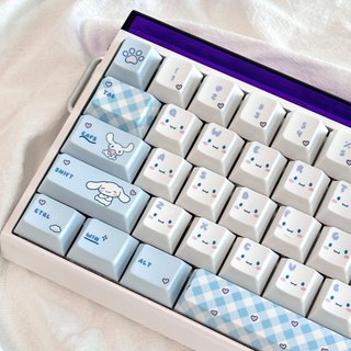 Cinnamoroll Keycaps PBT Dye-sub Cherry Profile Keycap Custom Keycaps Tương thích với công tắc Cherry Gateron MX