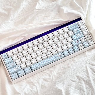 Cinnamoroll Keycaps PBT Dye-sub Cherry Profile Keycap Custom Keycaps Tương thích với công tắc Cherry Gateron MX