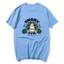 Pokémon Snore Gym Snorlax Áo thun Cotton nguyên chất dành cho nam và nữ Phong cách Anime Thời trang Thoải mái Áo thun ngắn tay thông thường