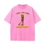 Brainrot Meme Tung Sauhur Nam Rửa Nước Retro Thời Trang Nguyên Chất Áo Thun Cotton Top