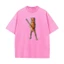 Tung Tung Sahur Ý Brainrot Washed Fashion Street Hip Hop Áo thun Cotton nguyên chất trung tính