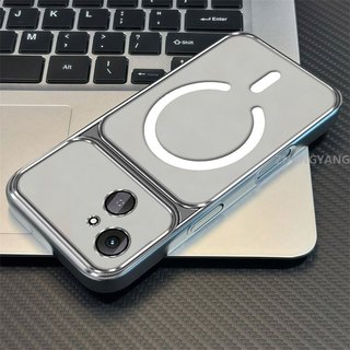 Ốp Lưng Cho Tecno Spark 40c Vỏ Điện Thoại Cửa Sổ Lớn Silicon Trong Suốt Cao Cấp Với Thiết Kế Vòng Từ Tính Mới Thẩm Mỹ