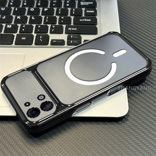 Ốp Lưng Cho vivo Y05 4G Y11D Ốp Điện Thoại Cửa Sổ Lớn Silicon Trong Suốt Cao Cấp Với Thiết Kế Vòng Từ Tính Mới Thẩm Mỹ