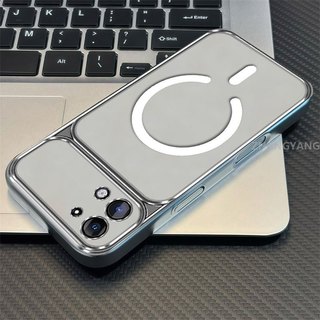 Ốp Lưng Cho vivo Y05 4G Y11D Ốp Điện Thoại Cửa Sổ Lớn Silicon Trong Suốt Cao Cấp Với Thiết Kế Vòng Từ Tính Mới Thẩm Mỹ