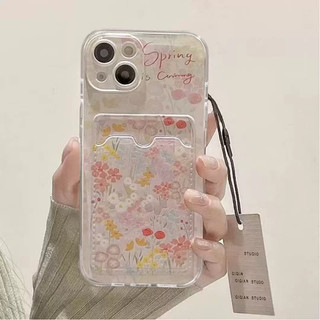Thích hợp cho OPPO Reno15F Reno15PROMAX Reno14F Reno14 Pro Reno 13F Reno13Pro Reno12 Graffiti gói thẻ hoa màu Ốp điện thoại TPU chống sốc