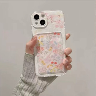 Thích hợp cho OPPO Reno15F Reno15PROMAX Reno14F Reno14 Pro Reno 13F Reno13Pro Reno12 Graffiti gói thẻ hoa màu Ốp điện thoại TPU chống sốc
