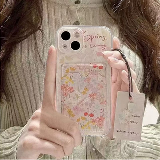 Thích hợp cho OPPO Reno15F Reno15PROMAX Reno14F Reno14 Pro Reno 13F Reno13Pro Reno12 Graffiti gói thẻ hoa màu Ốp điện thoại TPU chống sốc