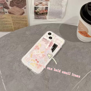 Thích hợp cho OPPO Reno15F Reno15PROMAX Reno14F Reno14 Pro Reno 13F Reno13Pro Reno12 Graffiti gói thẻ hoa màu Ốp điện thoại TPU chống sốc