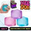 ECILY Schylling Nice Cube Squishy Bóng căng thẳng tăng chậm Đồ chơi thần tài Giảm căng thẳng Lo âu Đồ chơi giác quan cho trẻ em và người lớn