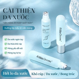Miss Gooey Tinh chất dưỡng và chăm sóc móng tay 10ml Dưỡng ẩm và làm mềm lớp biểu bì khô làm mịn bề mặt móng và nuôi dưỡng sâu lớp biểu bì