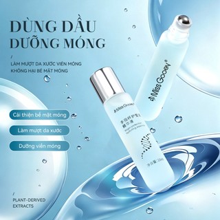 Miss Gooey Tinh chất dưỡng và chăm sóc móng tay 10ml Dưỡng ẩm và làm mềm lớp biểu bì khô làm mịn bề mặt móng và nuôi dưỡng sâu lớp biểu bì