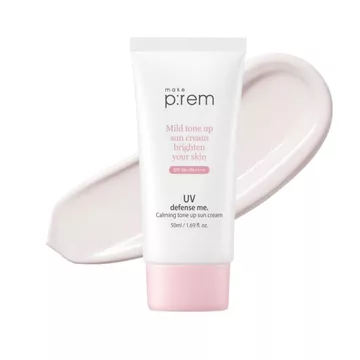 P: rem UV Defense Me Calming Tone Up Sun Cream 50ml, Kem chống nắng Tone Up, Kem chống nắng làm sáng da dịu, Chống nắng chống nắng chống tia cực tím không đúc màu trắng Kem chống nắng Hàn Quốc