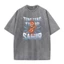 Tung Tung Sahur Fun Brainrot Áo thun thiết kế in hình Cotton nguyên chất giặt thời trang nam