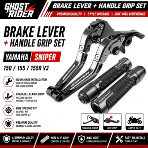 Dành Cho Xe YAMAHA Sniper 150 / 155 / 155R V3 Xe Máy CNC Hợp Kim Nhôm 6 Tầng Có Thể Điều Chỉnh Có Thể Gập Lại Phanh & Ly Hợp Đòn Bẩy Với Tay Cầm Bộ Keo