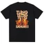 TUNG TUNG SAHUR Fun Street Retro Nam Thời Trang Nguyên Chất Cotton In Hình Áo Thun Top