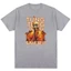 TUNG TUNG SAHUR Fun Street Retro Nam Thời Trang Nguyên Chất Cotton In Hình Áo Thun Top