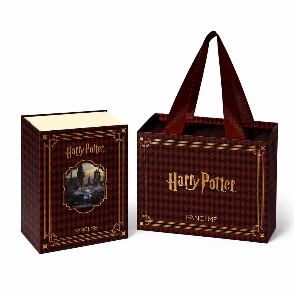 FANCIME x Harry Potter Bộ sưu tập đồng thương hiệu, hộp trang sức quà tặng boutique (không trang sức)
