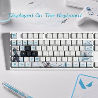 BỘ Kỹ Năng Đại Lý Keycaps VALORANT Cho Bàn Phím Cơ 29 Phím
