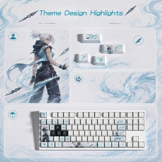 BỘ Kỹ Năng Đại Lý Keycaps VALORANT Cho Bàn Phím Cơ 29 Phím