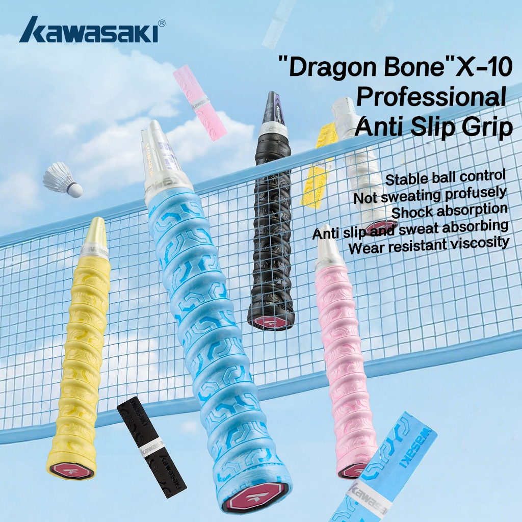 Kawasaki "Xương Rồng" X-10 Tay Cầm Chống Trơn Trượt Chuyên Nghiệp Hút Mồ Hôi Tay Cầm Bọc Băng