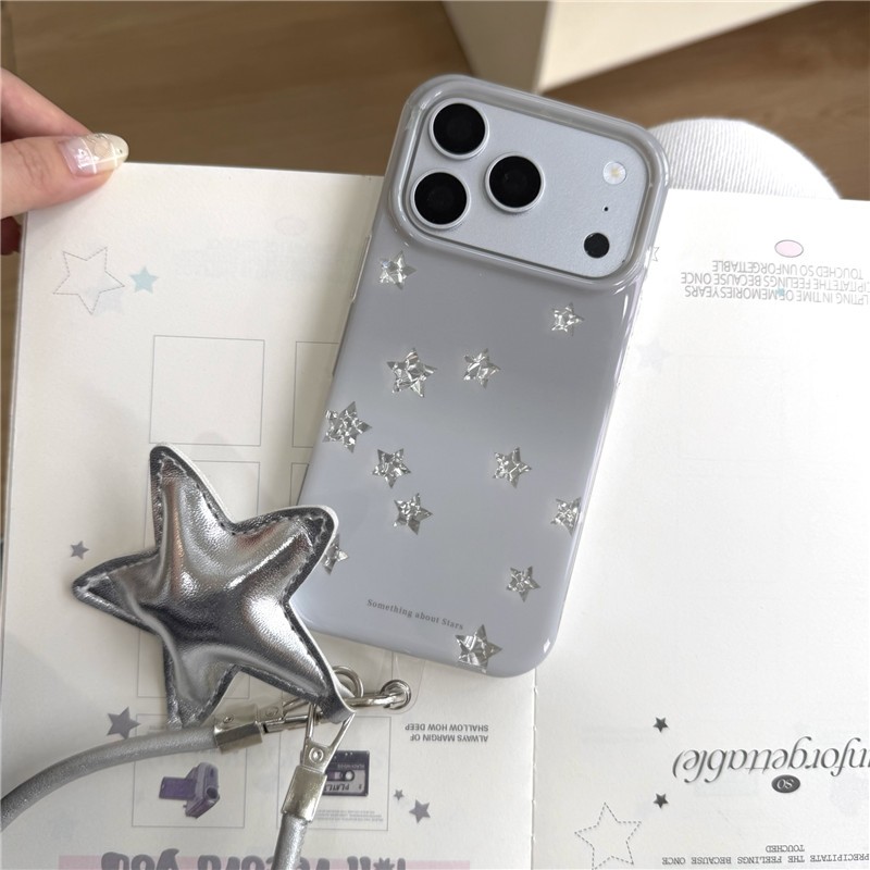 Điện thoại 17 Pro max Stars họa tiết Chất liệu TPU xử lý IMD
