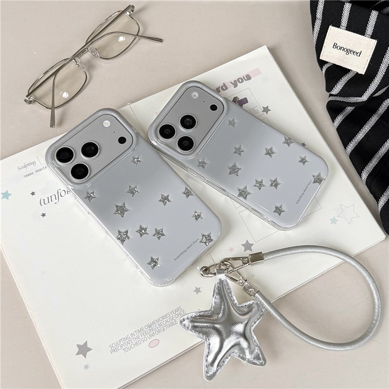 Điện thoại 17 Pro max Stars họa tiết Chất liệu TPU xử lý IMD