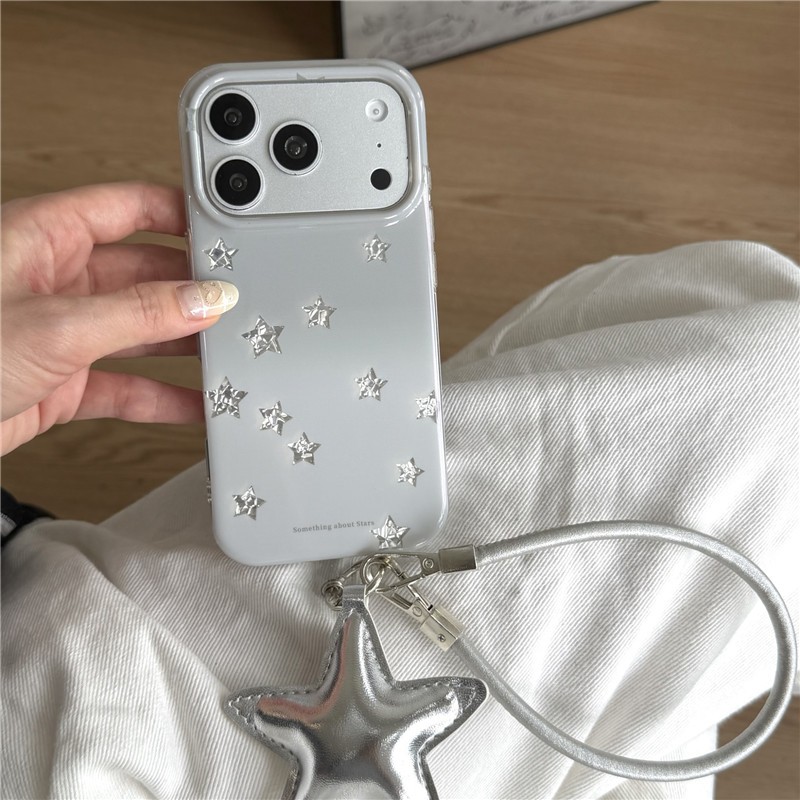 Điện thoại 17 Pro max Stars họa tiết Chất liệu TPU xử lý IMD